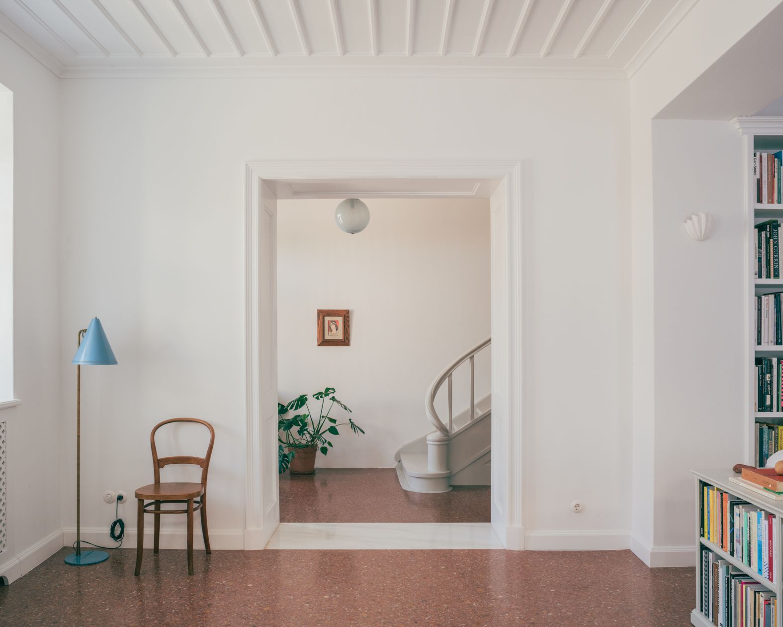 Minimalism Meets Vibrant Color in the Home of an Athens Architect