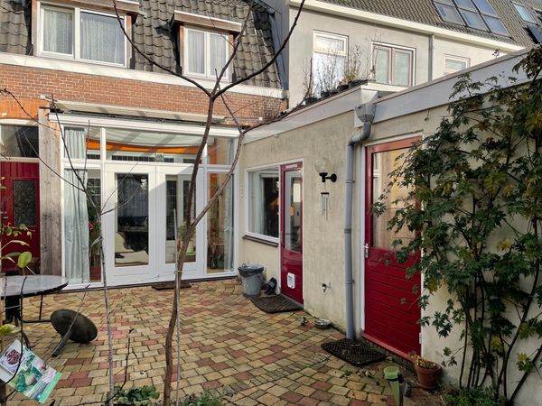 Before the renovation, the Utrecht house was a "boxy" old house with lots of small spaces.