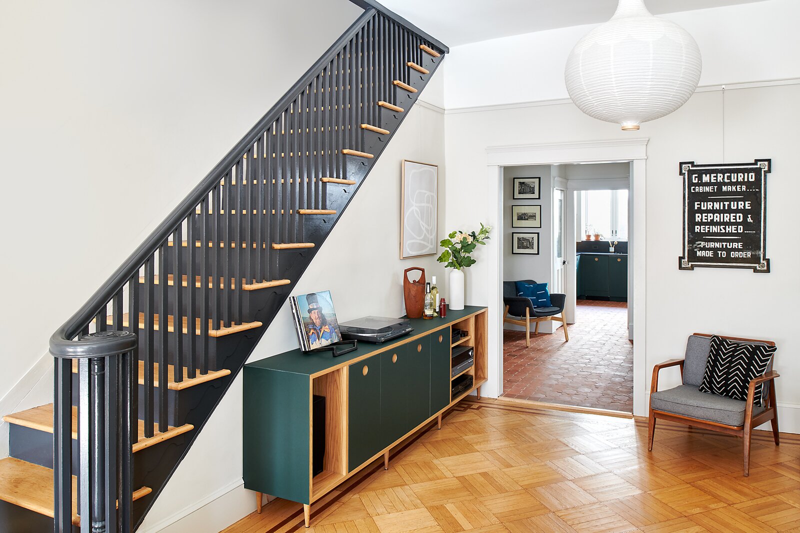 Custom Linoleum Photo 7 of 9 in East Passyunk Rowhouse by Bronwyn Reice - Dwell