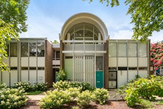 Topped With a Barrel-Vaulted Roof, a Washington, D.C. Midcentury Seeks $510K