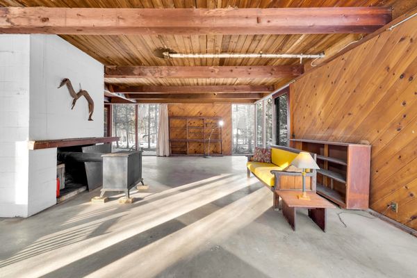 The home was featured in the 2002 book, "First House: the grid, the figure, and the void