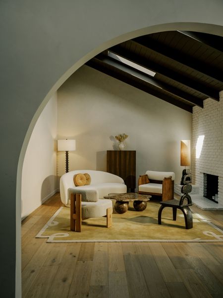 Working Holiday, the design studio behind the renovation, is run by Carlos Naude and Whitney Brown. They renovated the property as their personal home.