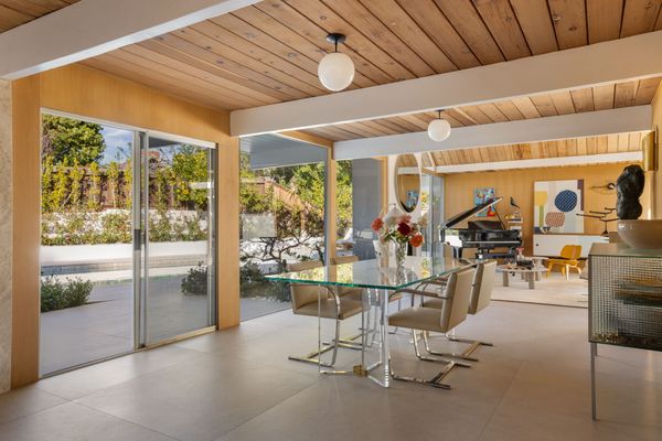 Handmade Porcelanosa Bottega tile from Spain is applied throughout the home.