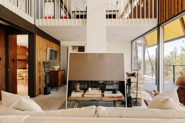 The home was built for Jerry Ditto, an architecture writer.