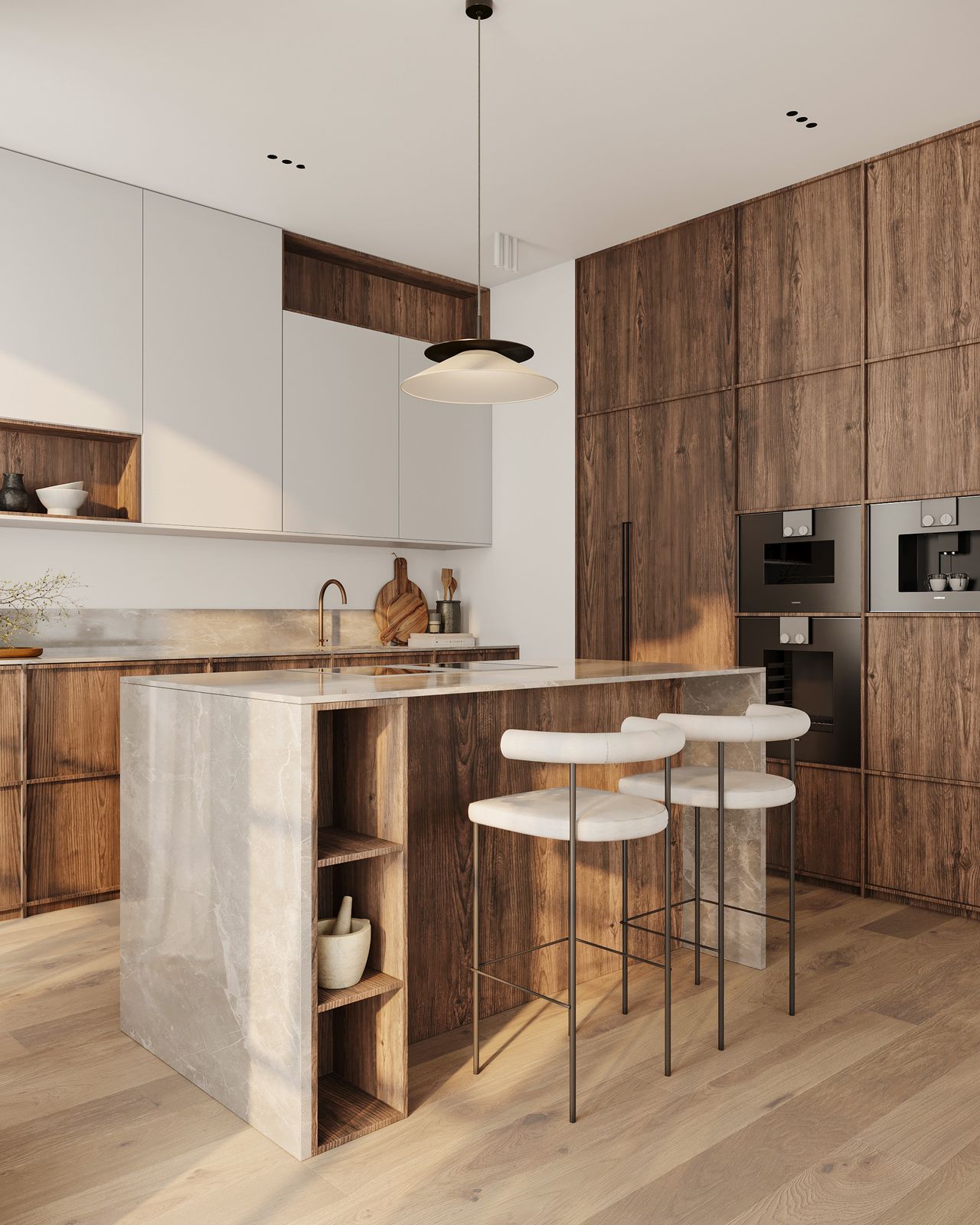 Photo 10 of 10 in Nordic Kitchen: Functional Japandi Design with Rustic  Charm by Corner Renovation - Dwell, image size:1280x1600