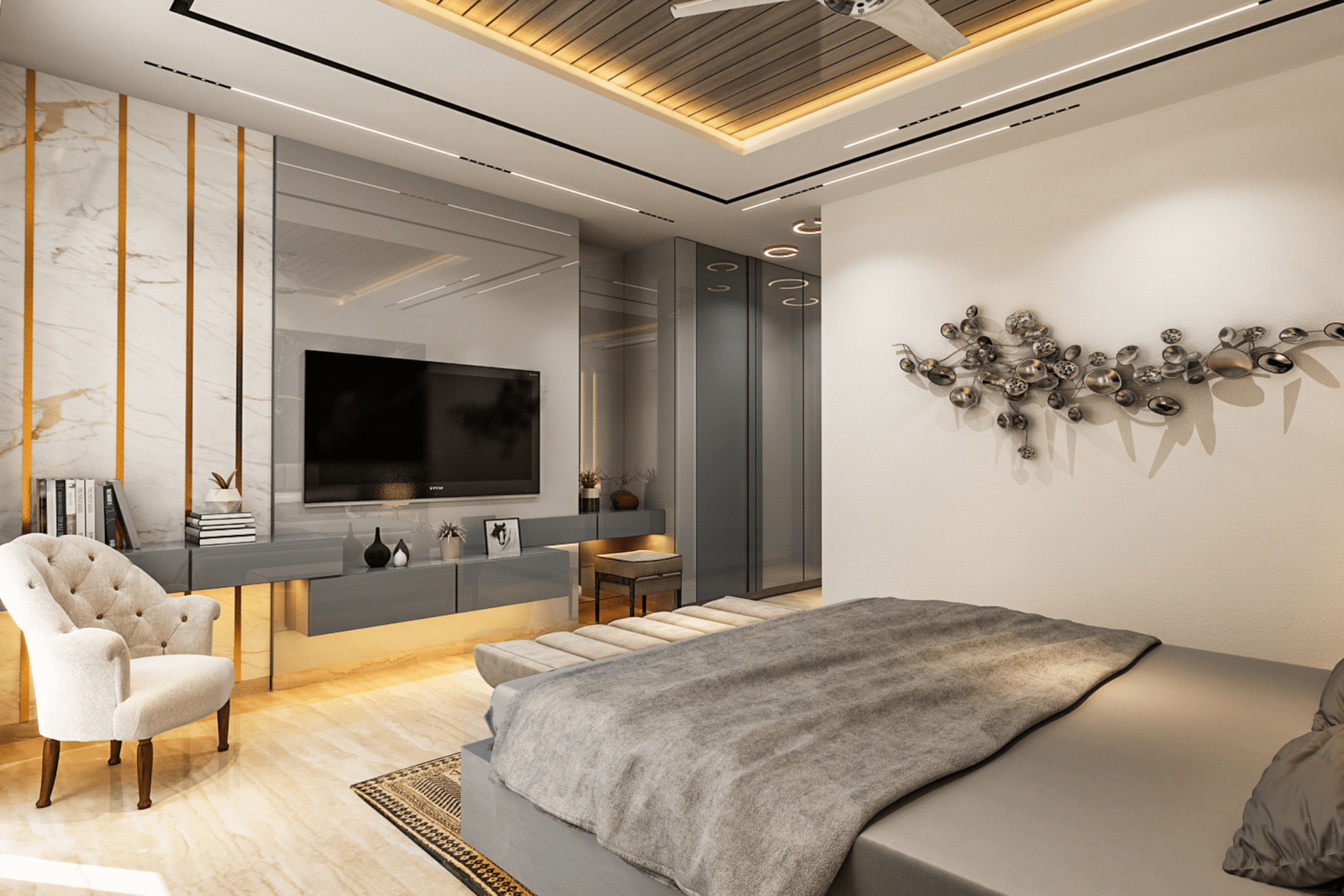 Photo 6 of 7 in Project at Bay View - Versova by Home Makers Interior ...