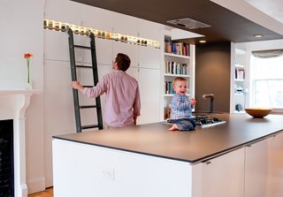 Watch a slideshow of Chris's dramatic kitchen renovation, and see it (with full Sourcing details) in our special 100 Kitchens We Love issue, on newsstands April 5, 2011.