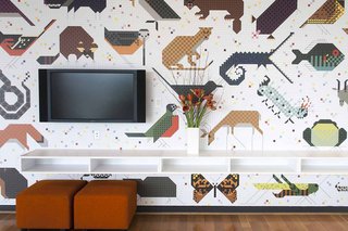 Designtex mined the Charley Harper graphic archives with the help of designer and author Todd Oldham, who worked closely with Charley during his later years, and is currently the steward of the Harper archive. 