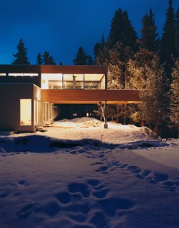Ski Lift - Photo 1 of 6 - Michael Johnson’s answer to having little buildable land to work with in his design of Ruth Hiller’s Winter Park, Colorado, house was to elevate and cantilever the kitchen, living, and dining space over the carport, nearly doubling the home’s living area.