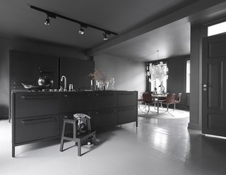 Black, White, and Gray All Over: Monochromatic Copenhagen Townhouse - Photo 1 of 12 -