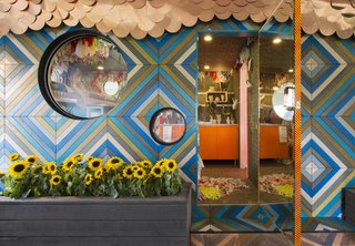 The Parking Garage: The Next Frontier in Adaptive Reuse? - Photo 1 of 2 - The European-themed SCADpad unit includes about 40,000 pieces of fabric and and a custom rubber surface on the floors, walls, and ceiling. Photo courtesy of the Savannah College of Art and Design.