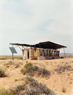 14 Totally Off-the-Grid Cabins - Photo 4 of 14 - Entirely off the grid, the house is powered by four photovoltaic panels that supply electricity to lights, small appliances, and water pumps.
