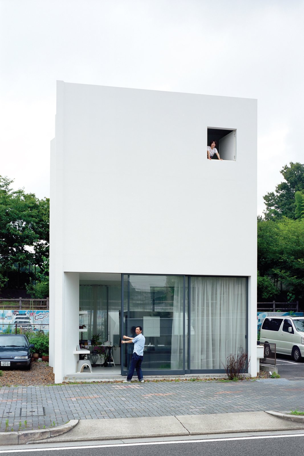 Small Space Live/Work Box Home in Japan - Dwell Small Space Live/Work Box Home in Japan - Dwell