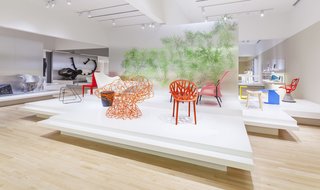 The 9,000-square-foot main gallery showcases contemporary design objects since 1980. Photo by Eric Lubrick.