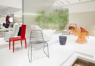 The museum's Department of Design Arts was founded in 2007 and focuses on representing a wide range of media, including furniture, glass, ceramics, metal work and product design from the United States, Europe, and Asia. Photo by Eric Lubrick.