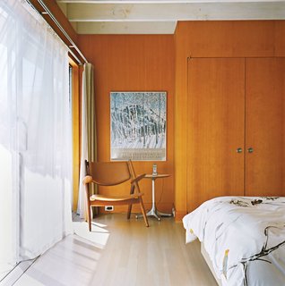 Long Island Found - Photo 4 of 12 - Sheer curtains let light and breezes into the master bedroom.