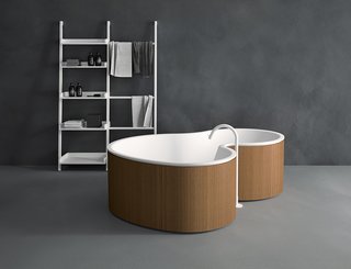 Brazilian-Influenced Organic Modern Bathtub for Italian Company Agape - Photo 1 of 1 -