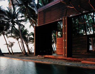 Wood-Clad Seaside Retreat in India - Photo 1 of 1 -
