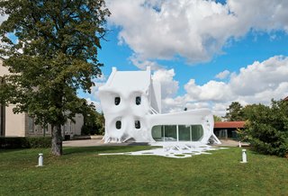 Surrealist Architecture: Synagogue de Delme in France - Photo 1 of 1 -