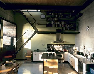 All of the plywood, concrete, and steel surfaces inside the house were left unfinished. "We like to use natural materials in their raw state and minimize the use of synthetic surfaces and drywall," says Mihalyo.