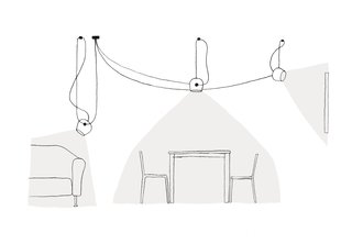 Jan Vingerhoets of Flos on the Future of Lighting Design - Photo 3 of 6 - A sketch for Flos' AIM pendant lamp. Image courtesy of Flos.