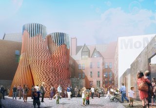 Carbon-Neutral Brick Tower Coming to MoMA's PS1 This Summer - Photo 1 of 5 -