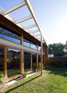 An Australian Architect's Simple Brick House With Impressive Green Roof - Photo 2 of 8 -