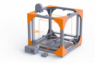 Want the Perfect Chair? Print It - Photo 3 of 6 - The BigRep ONE printer. Full technical specs are available on the BigRep site.