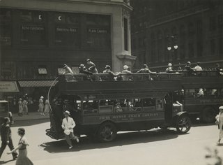 Berenice Abbott. Fifth Avenue Coach Company, New York, 1932 Gelatin silver print; printed c.1932.