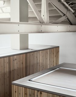 They enclosed other rooms in cedar boxes.