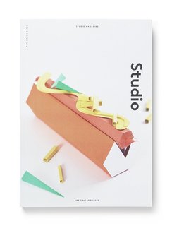 The very fitting cover of the Chicago Issue of Studio Magazine, featuring a ketchup-free Chicago dog. The Auckland, New Zealand-based publication profiles creative workspaces around the world.