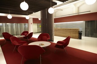 Entrance to the VSA Partners office in Chicago. The branding firm was founded in 1982 by Robert Vogele and works with companies such as IBM and Harley-Davidson.
