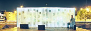 7. Women’s Monument in Memory (Santiago, Chile): Designed by Emilio Marin and Nicolas Norero<br><br>Commemorating women silenced via political oppression throughout history, this somber glass sculpture creates line and frames through a simple layout, as if inspired by the candles and snapshot that make up more ad-hoc memorials.