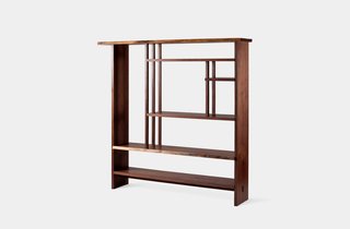 Initially built for Widdicomb-Mueller in the ‘60s, these Mondrian-like forms draw inspiration from Japanese architecture.