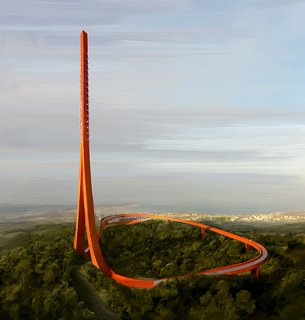 Surprisingly Subtle 300-Foot Radio Tower - Photo 1 of 5 -