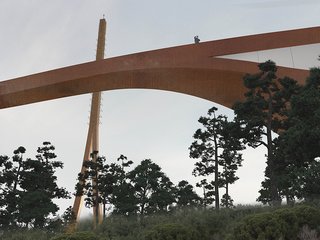 Surprisingly Subtle 300-Foot Radio Tower - Photo 3 of 5 -
