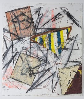 The Dorothy and Herbert Vogel Modern Art Collection - Photo 4 of 11 - Michael Goldberg, Untitled (43), 1992, oil and pastel. Bowdoin College Museum of Art, Brunswick, Maine, Dorothy and Herbert Vogel Collection Vogel Collection. Photography by Dennis Griggs.