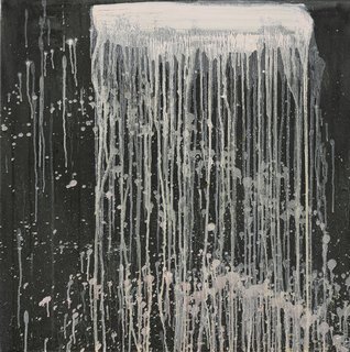 The Dorothy and Herbert Vogel Modern Art Collection - Photo 9 of 11 - Pat Steir, Small White Waterfall with Pink Splashes, 1995, oil on canvas. Bowdoin College Museum of Art, Brunswick, Maine. Dorothy and Herbert Vogel Collection Vogel Collection. Courtesy Cheim & Read, New York. Digital photography by Peter Siegel.
