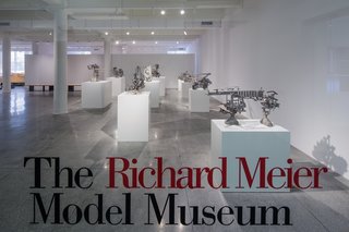 The museum is housed at Mana Contemporary, a converted industrial space in Jersey City, New Jersey. Photo courtesy of Steven Sze, Richard Meier & Partners.