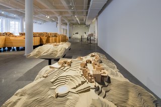 Another Getty Center model. Photo courtesy of Steven Sze, Richard Meier & Partners.