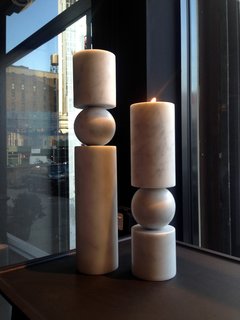 Lee Broom's Logic-Defying Marble Tube Light - Photo 5 of 8 -