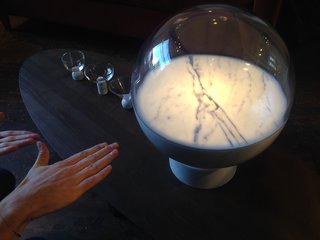Lee Broom's Logic-Defying Marble Tube Light - Photo 7 of 8 -