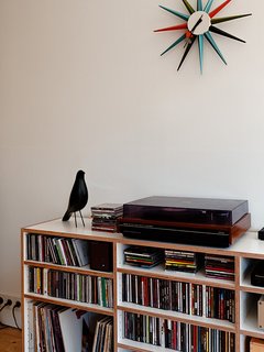Design Classic: Eames House Bird - Photo 4 of 6 - In this Bratislava apartment an Eames bird keeps watch over the record collection.
