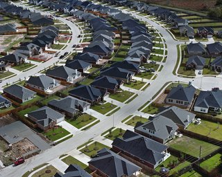 Suburban Sprawl Photographed from Above - Photo 2 of 5 -