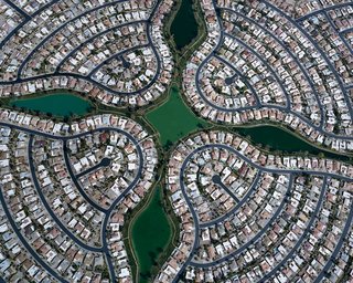 Suburban Sprawl Photographed from Above - Photo 3 of 5 -