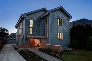 The traditional massing masks a super-performing house, built to last for centuries.<br><br>Photo by: Eric Hausman Photography