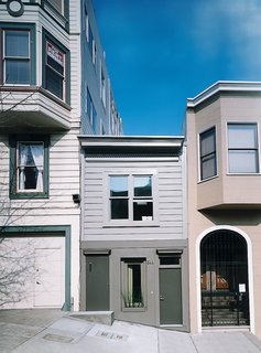 The cleaned-up, refined front that was approved by the planning commission would be easily recognized by the house's original inhabitants.