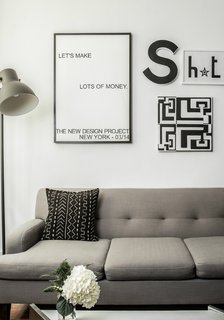 All of the artwork was created by the New Design Project. Photo by Alan Gastelum.