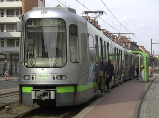 Hannover Tram System (1997) <br><br>Morrison was awarded a contract to redesign the tram system for Hannover, a half-billion Deutschemark project, and not only did he succeed, but the industrial designer won awards for his new transport system.<br><br>Photo by Wikimedia commons