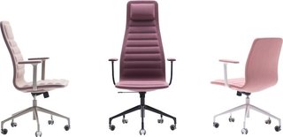 Lotus Lounge Chair (2006) for Cappellini<br><br>Like a fusion between his Low Pad design and the classic Eames model, this sleek lounge chair dressed up the upholstered foam backing for the board room.